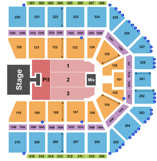 Van Andel Arena Jason Aldean Seating Chart